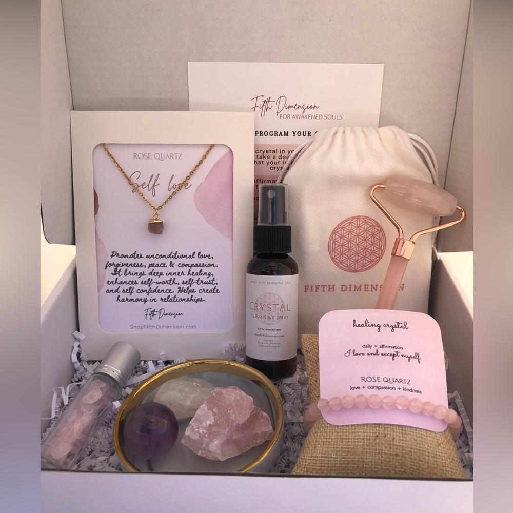 Love and Light Crystal Set Box